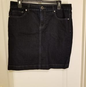 Style & Co. Jean's denim mini skirt, size 10
